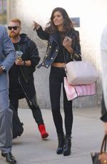 SARA SAMPAIO Out and About in New York 11/04/2015