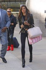 SARA SAMPAIO Out and About in New York 11/04/2015
