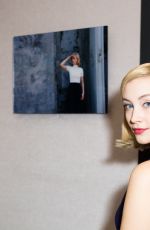 SARAH GADON at Two Worlds Photographic Exhibition by Caitlin Conenberg in New York 11/16/2015