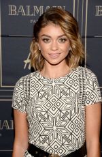 SARAH HYLAND at Balmain x H&M Los Angeles VIP Pre-launch in West Hollywood 11/04/2015