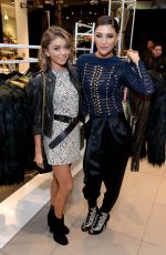 SARAH HYLAND at Balmain x H&M Los Angeles VIP Pre-launch in West Hollywood 11/04/2015