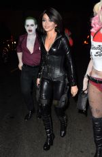 SARAH HYLAND at Just Jared Halloween Party in Hollywood 10/31/2015