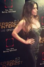 SARAH SHAHI at Person of Interest 100th Episode Celebration in New York 11/07/2015