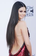 SELENA GOMEZ at 2015 American Music Awards in Los Angeles 11/22/2015