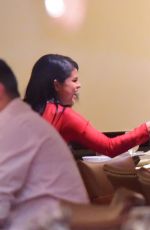 SELENA GOMEZ at Ciprianis in New York 11/009/2015