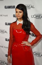 SELENA GOMEZ at Glamour’s 25th Anniversary Women of the Year Awards in New York 11/09/2015