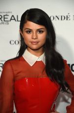 SELENA GOMEZ at Glamour’s 25th Anniversary Women of the Year Awards in New York 11/09/2015