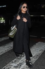 SELENA GOMEZ at Heathrow Airport in London 11/12/2015