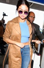 SELENA GOMEZ at Los Angeles International Airport 11/24/15