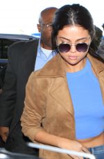 SELENA GOMEZ at Los Angeles International Airport 11/24/15
