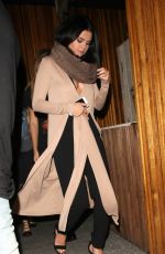 SELENA GOMEZ Leaves Kendall Jenner’s 20th Birthday Party at The Nice Guy in West Hollywood 11/03/2015