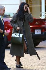 SEOLENA GOMEZ Arrives at The Peninsula Hotel in Beverly Hills 11/05/2015