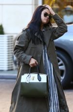 SEOLENA GOMEZ Arrives at The Peninsula Hotel in Beverly Hills 11/05/2015