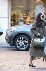 SEOLENA GOMEZ Arrives at The Peninsula Hotel in Beverly Hills 11/05/2015