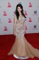 SHANIK HUGHES at 2015 Latin Grammy Awards in Las Vegas 11/18/2015