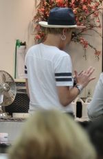 SHARON STONE Leaves a Nails Salon in Beverly Hills 10/31/2012