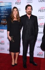 SIBI BLAZIC at AFI Fest 2015 Closing Night Gala: The Big Short Premiere in Hollywood 11/12/2015