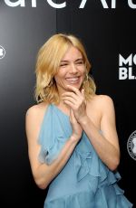 SIENNA MILLER at 24th Montblanc De La Culture Arts Patronage Award Honoring Peter M. Brant in New York 11/10/2015