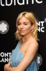 SIENNA MILLER at 24th Montblanc De La Culture Arts Patronage Award Honoring Peter M. Brant in New York 11/10/2015