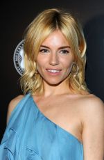 SIENNA MILLER at 24th Montblanc De La Culture Arts Patronage Award Honoring Peter M. Brant in New York 11/10/2015