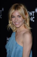 SIENNA MILLER at 24th Montblanc De La Culture Arts Patronage Award Honoring Peter M. Brant in New York 11/10/2015