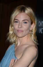 SIENNA MILLER at 24th Montblanc De La Culture Arts Patronage Award Honoring Peter M. Brant in New York 11/10/2015