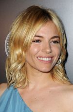 SIENNA MILLER at 24th Montblanc De La Culture Arts Patronage Award Honoring Peter M. Brant in New York 11/10/2015