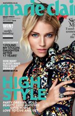 SIENNA MILLER in Marie Claire Magazine, December 2015 Issue