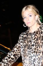 SIENNA MILLER Night Out in New York 11/13/2015