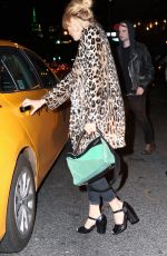 SIENNA MILLER Night Out in New York 11/13/2015