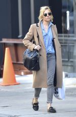 SIENNA MILLER Out and About in Soho 11/09/2015