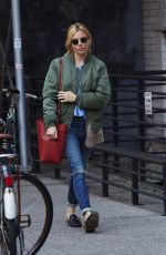 SIENNA MILLER Out in New York 11/22/2015
