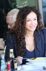 SOFIA MILOS Enjoying Lunch in Beverly Hills 11/19/2015
