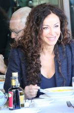 SOFIA MILOS Enjoying Lunch in Beverly Hills 11/19/2015