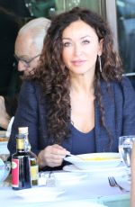 SOFIA MILOS Enjoying Lunch in Beverly Hills 11/19/2015