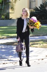 SOPHIA BUSH Out and About in Los Angeles 11/21/2015