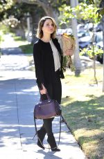 SOPHIA BUSH Out and About in Los Angeles 11/21/2015