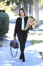 SOPHIA BUSH Out and About in Los Angeles 11/21/2015