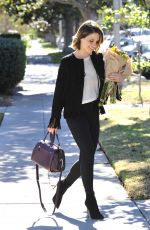 SOPHIA BUSH Out and About in Los Angeles 11/21/2015