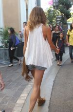 STACY KIEBLER un Cut off Out Shopping in West Hollywood 11/21/2015