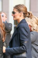 STANA KATIC Leaves Good Morning America Studios 11/10/2015