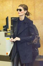 STANA KATIC Leaves Good Morning America Studios 11/10/2015