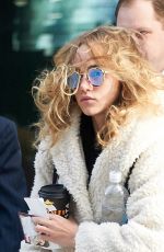 SUKI WATRHOUSE Arrives at Heathrow Airport in London 11/25/2015