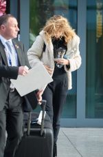 SUKI WATRHOUSE Arrives at Heathrow Airport in London 11/25/2015