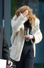 SUKI WATRHOUSE Arrives at Heathrow Airport in London 11/25/2015