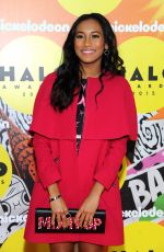 SYDNEY PARK at 2015 Nickelodeon Halo Awards in New York 11/14/2015