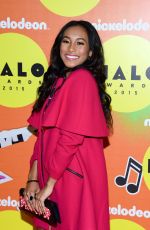 SYDNEY PARK at 2015 Nickelodeon Halo Awards in New York 11/14/2015
