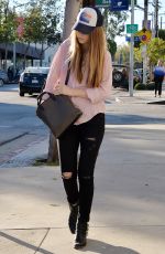 TAISSA FARMIGA Out and About in West Hollywood 11/19/2015