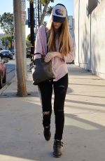 TAISSA FARMIGA Out and About in West Hollywood 11/19/2015