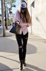 TAISSA FARMIGA Out and About in West Hollywood 11/19/2015